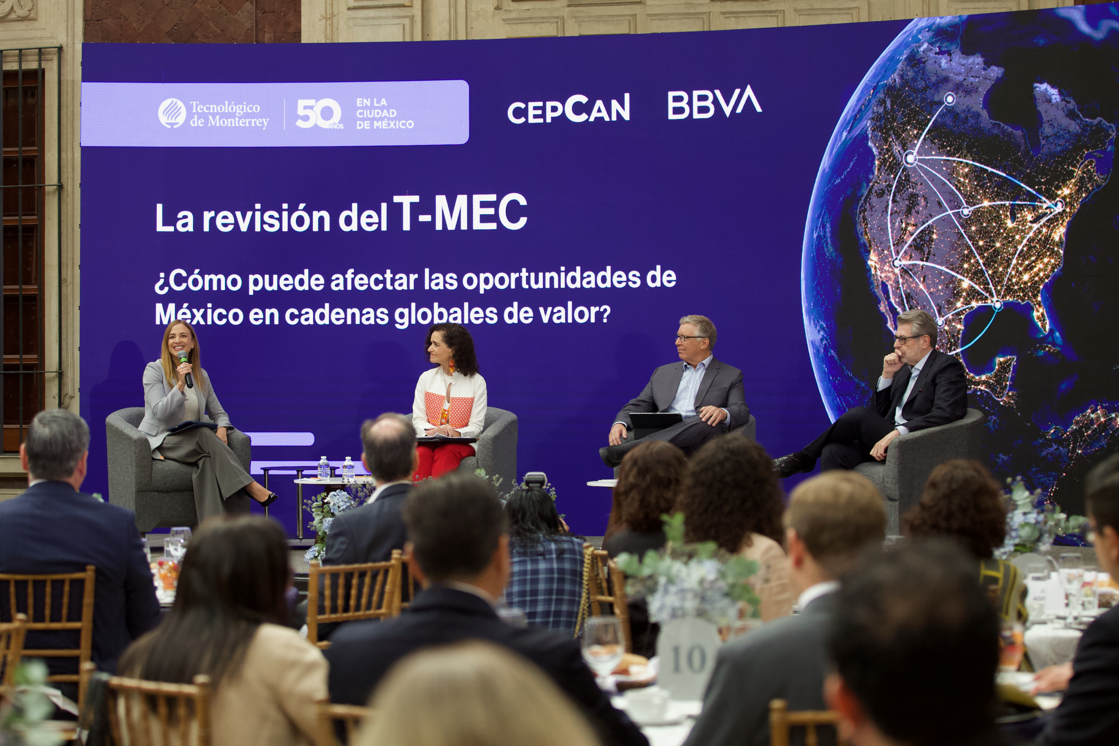 Panel del foro-desayuno T-MEC